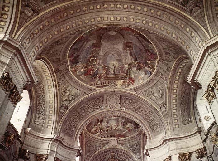 Decoration of the Cupola, MAULBERTSCH, Franz Anton